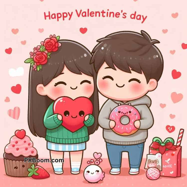 happy valentine's day my boyfriend image