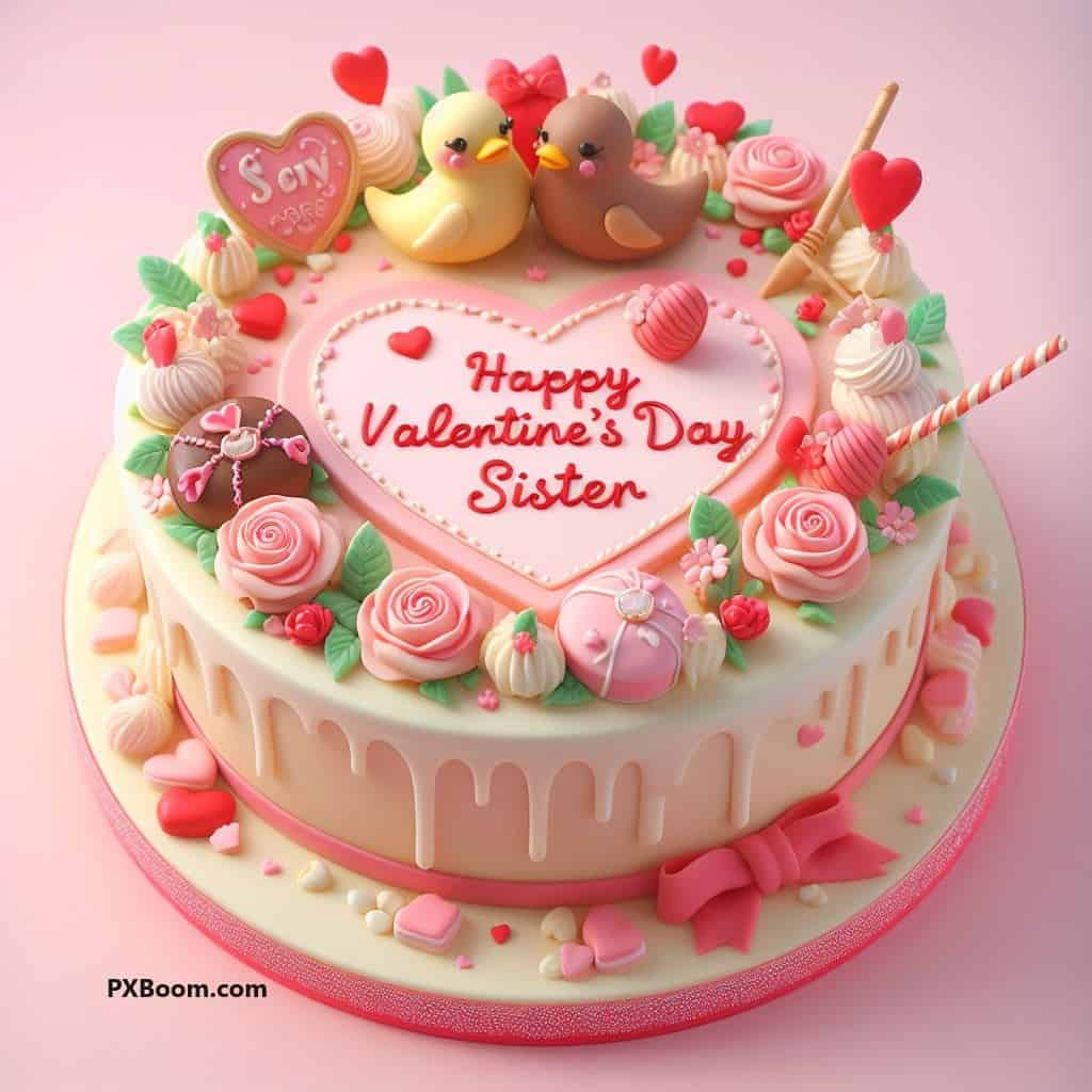 happy valentine's day my sister