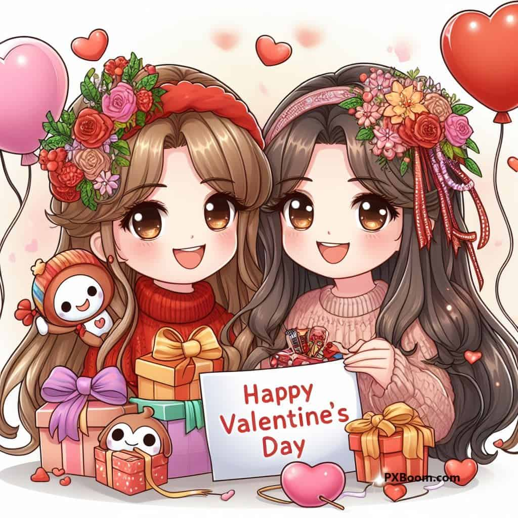 happy valentine's day images sisters