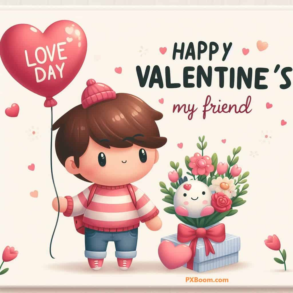 happy valentine's day my friend