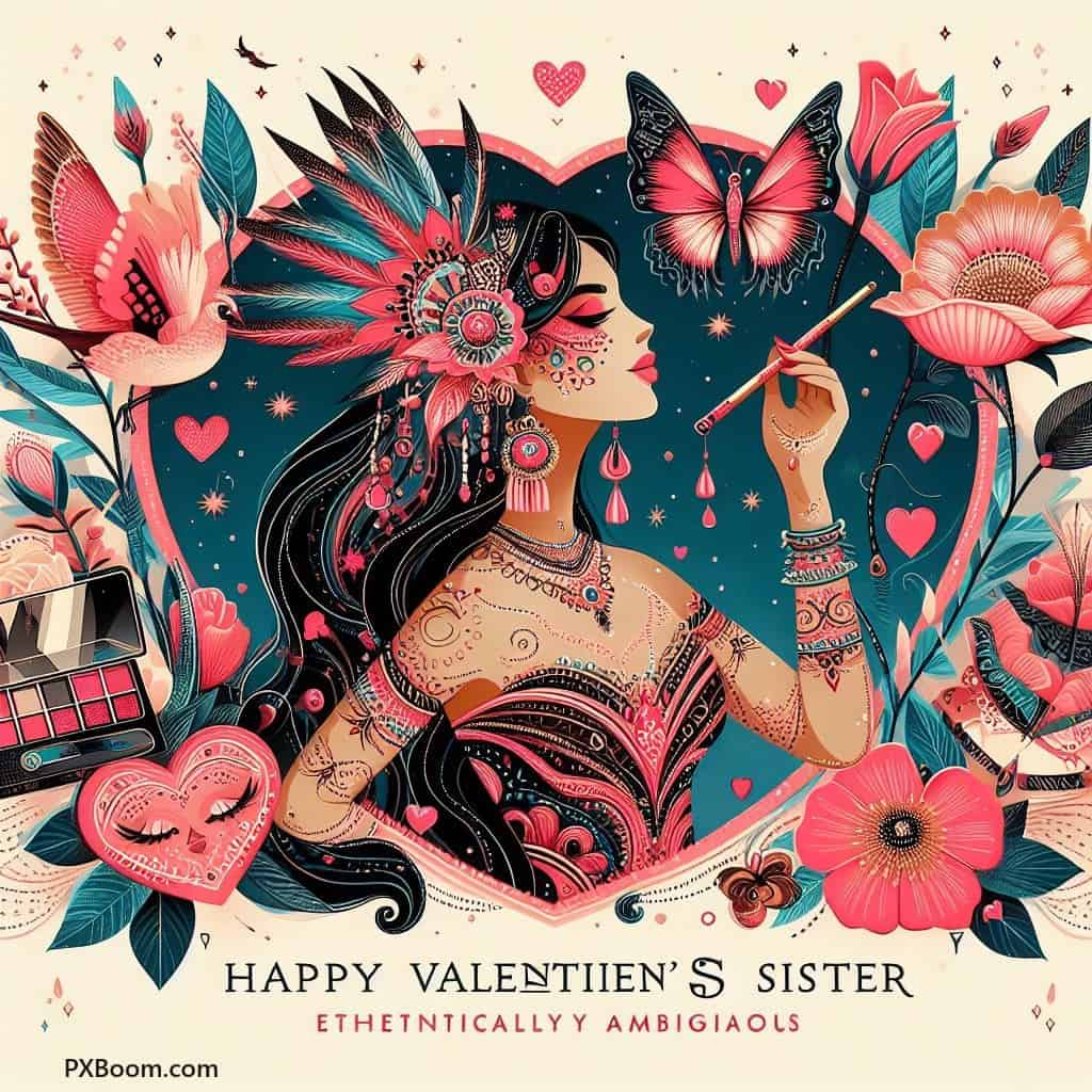 happy valentine's day sister latest image