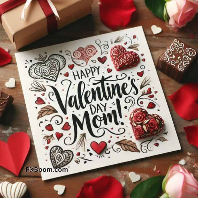 happy valentine's day mother message