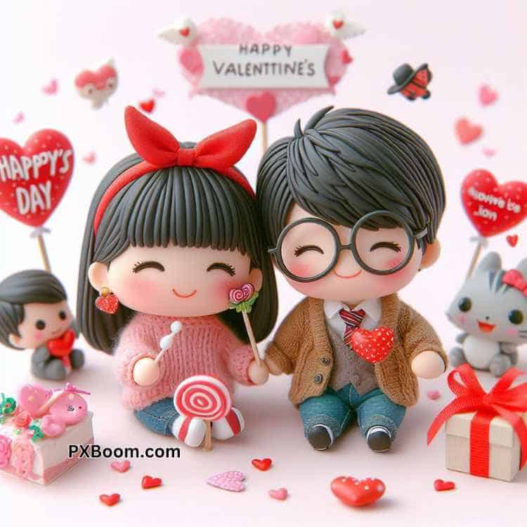 happy valentine's day cute image for boyfriend