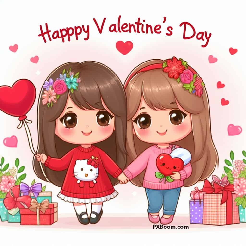 happy valentine's day for cute sister