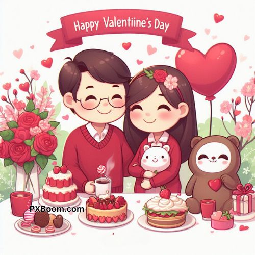 happy valentine's day for loving wife