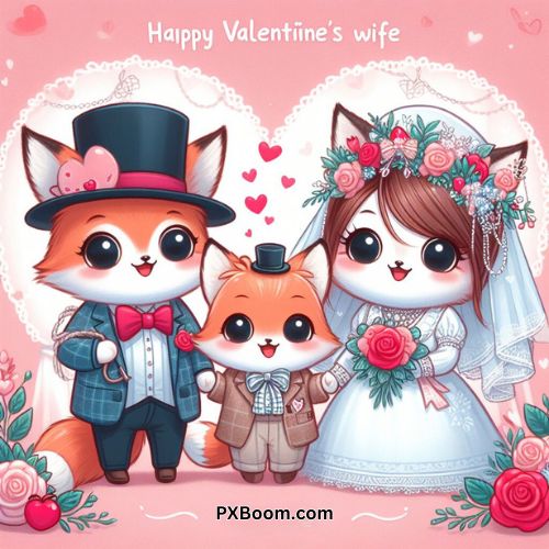 happy valentine's day wife funny family