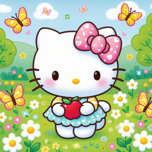 hello kitty and friends wallpaper Hello Kitty wallpaper