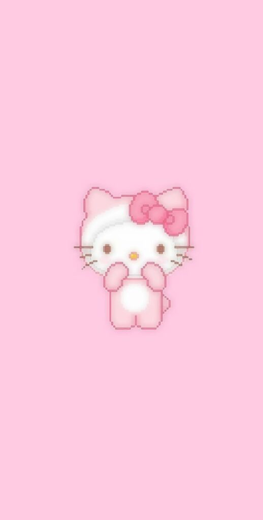 hello kitty characters wallpaper 518x1024 1 Hello Kitty wallpaper