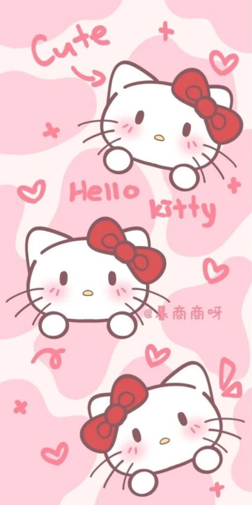 hello kitty gif wallpaper 512x1024 1 Hello Kitty wallpaper