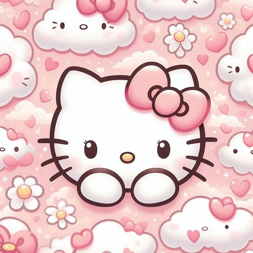 hello kitty wallpaper aesthetic Hello Kitty wallpaper