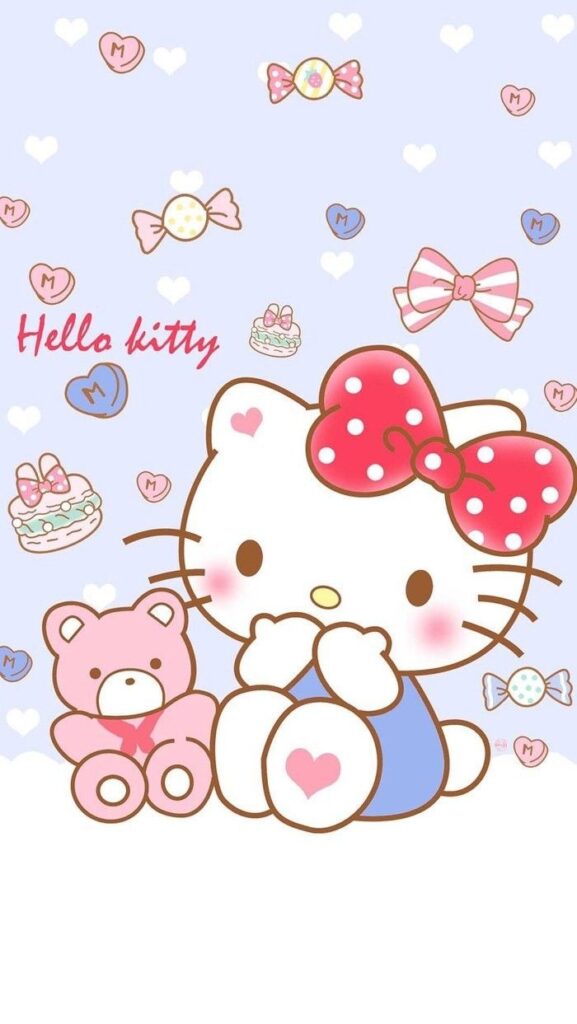 hello kitty wallpaper computer 577x1024 1 Hello Kitty wallpaper