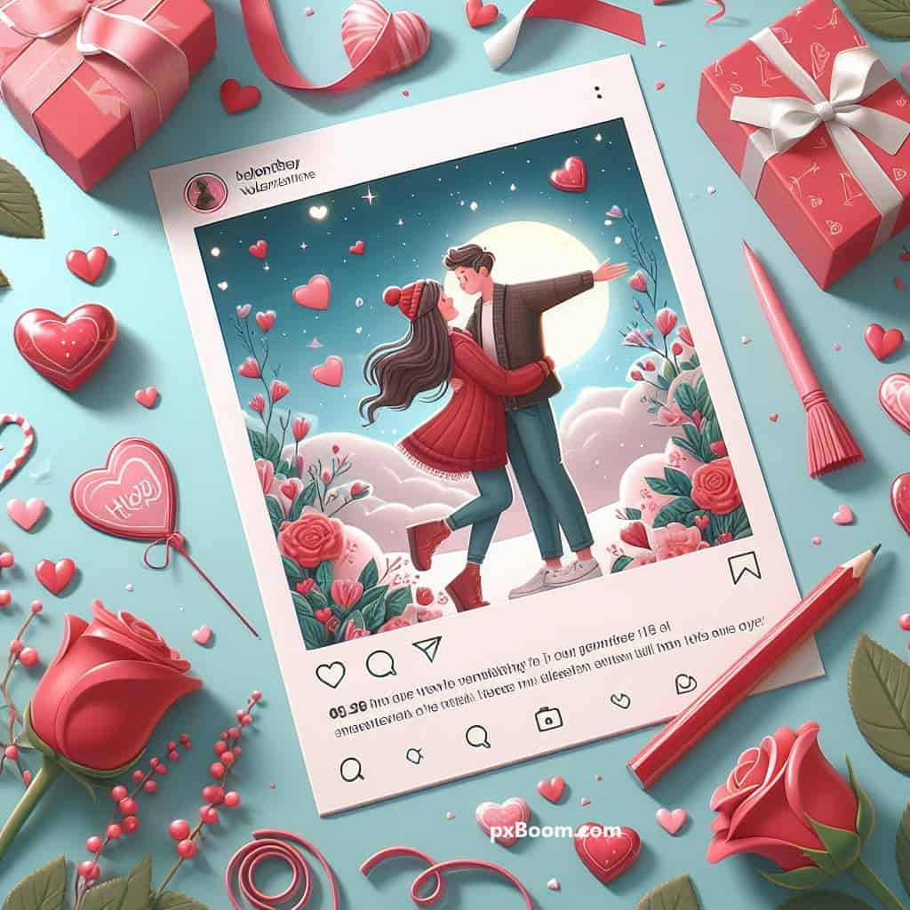 happy valentine's day for instagram