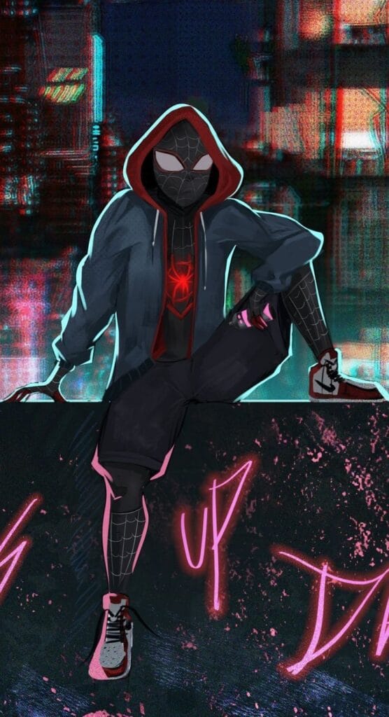 iphone 6 miles morales wallpaper Miles Morales Wallpaper