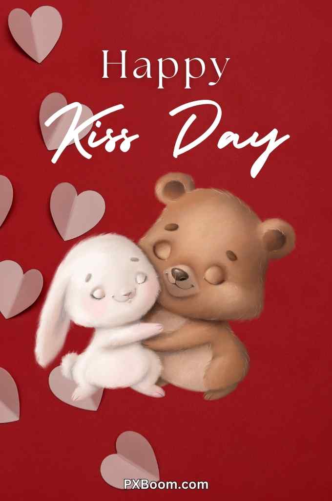 kiss day card