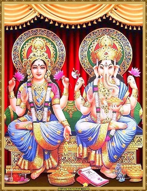 laxmi and ganesh photo Ganesha Laxmi