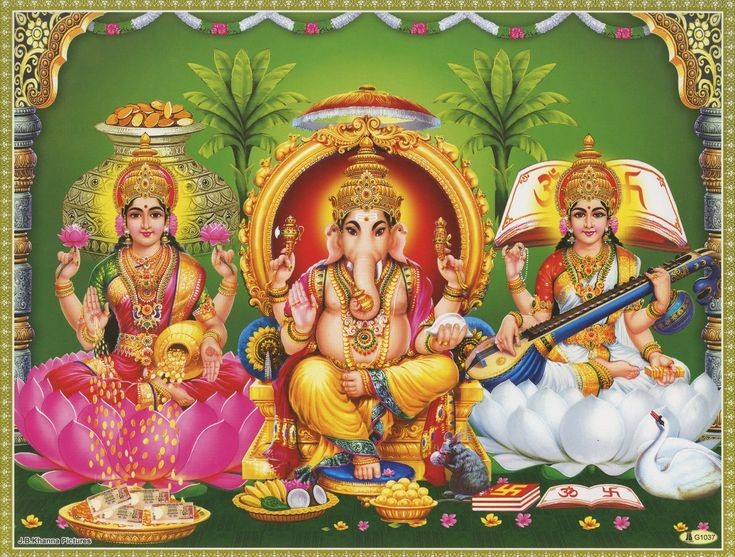 laxmi ganesh and saraswati images Laxmi Ganesh Saraswati