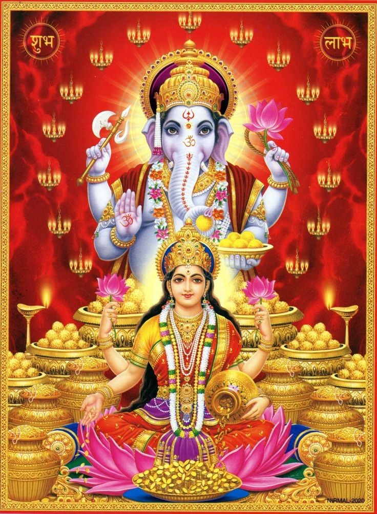 laxmi ganesh pic Ganesha Laxmi