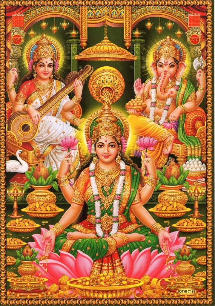 lord ganesha with laxmi saraswati photos 720x1024 1 Laxmi Ganesh Saraswati