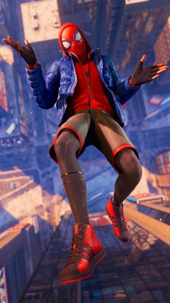 miles morales iphone wallpaper 4k Cyberpunk wallpaper