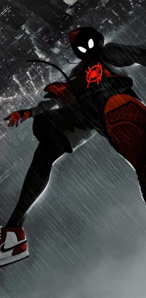 miles morales live wallpaper Cyberpunk wallpaper