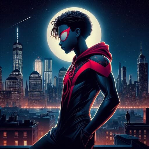 miles morales wallpapers 1 Cyberpunk wallpaper