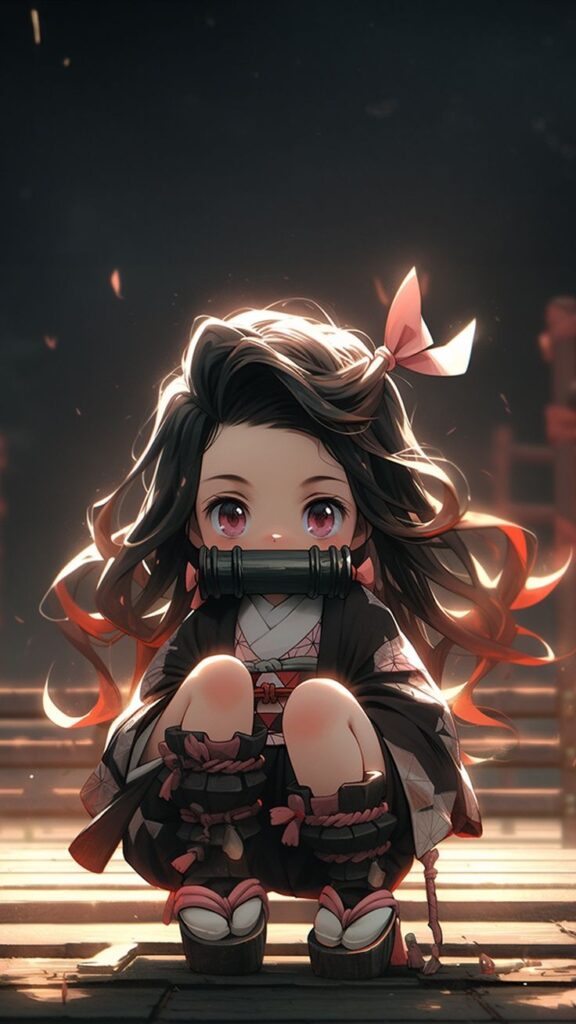 nezuko wallpaper 15 Cyberpunk wallpaper