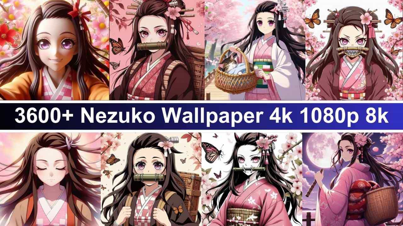 Nezuko Wallpaper 4k 1080p 8k Free Download
