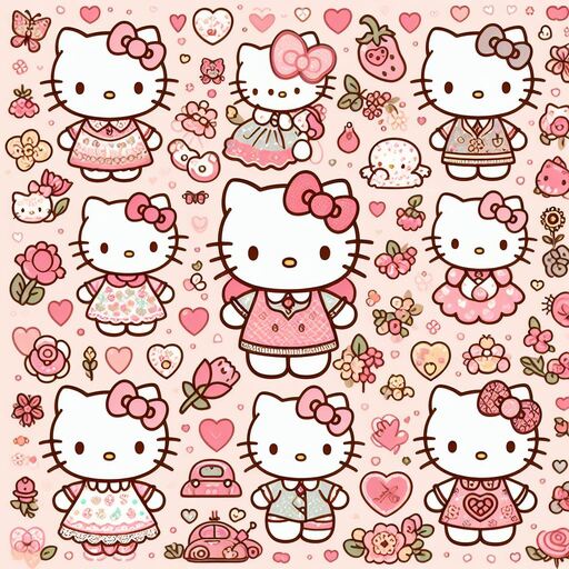 pink hello kitty wallpaper Hello Kitty wallpaper