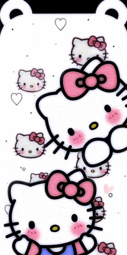 pink wallpaper hello kitty 512x1024 1 Hello Kitty wallpaper