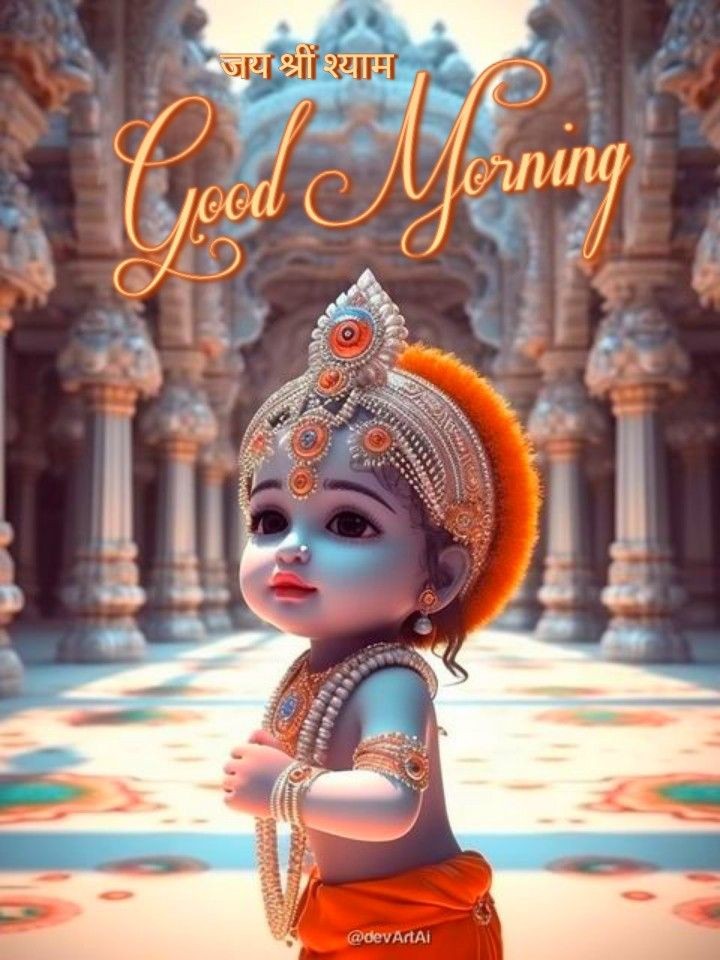 radha krishna good morning hd images Radha Krishna Good Morning
