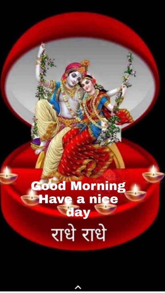 radha krishna love images good morning 578x1024 1 Radha Krishna Good Morning