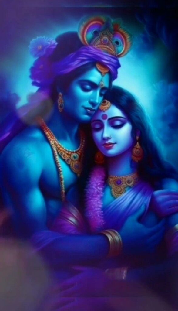 radha krishna romantic good morning images 1 587x1024 1 Romantic Radha Krishna