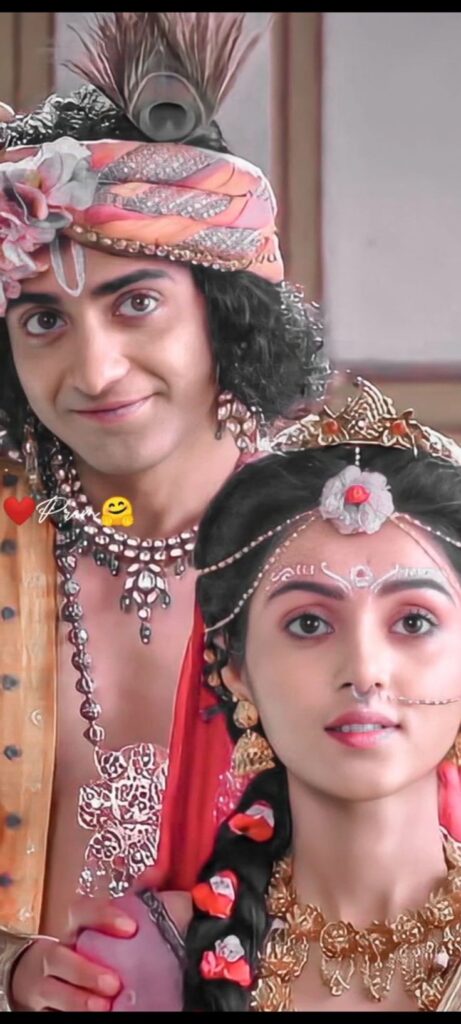 radha krishna serial 3d wallpaper 461x1024 1 radha krishna serial wallpaper