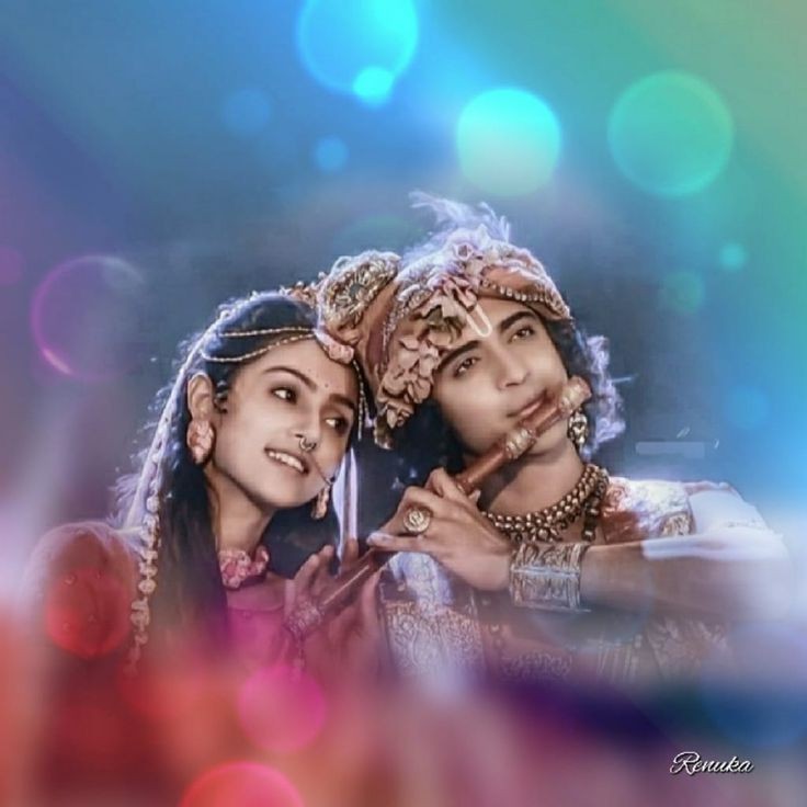 radha krishna serial wallpaper hd 1366x768 2 radha krishna serial wallpaper