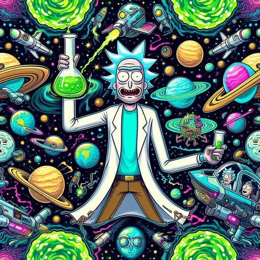 rick and morty wall paper Rick Wallpaper