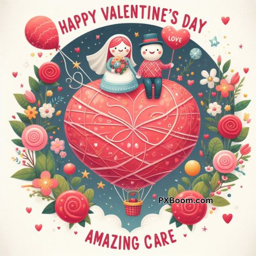 happy valentine's day wife amazing care