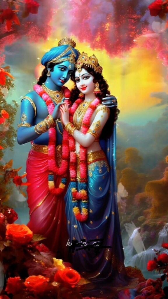 romantic images of radha and krishna 576x1024 1 Romantic Radha Krishna