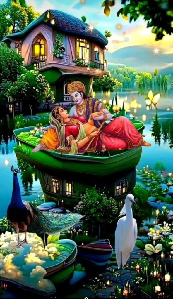 romantic radha krishna image hd 591x1024 1 Romantic Radha Krishna