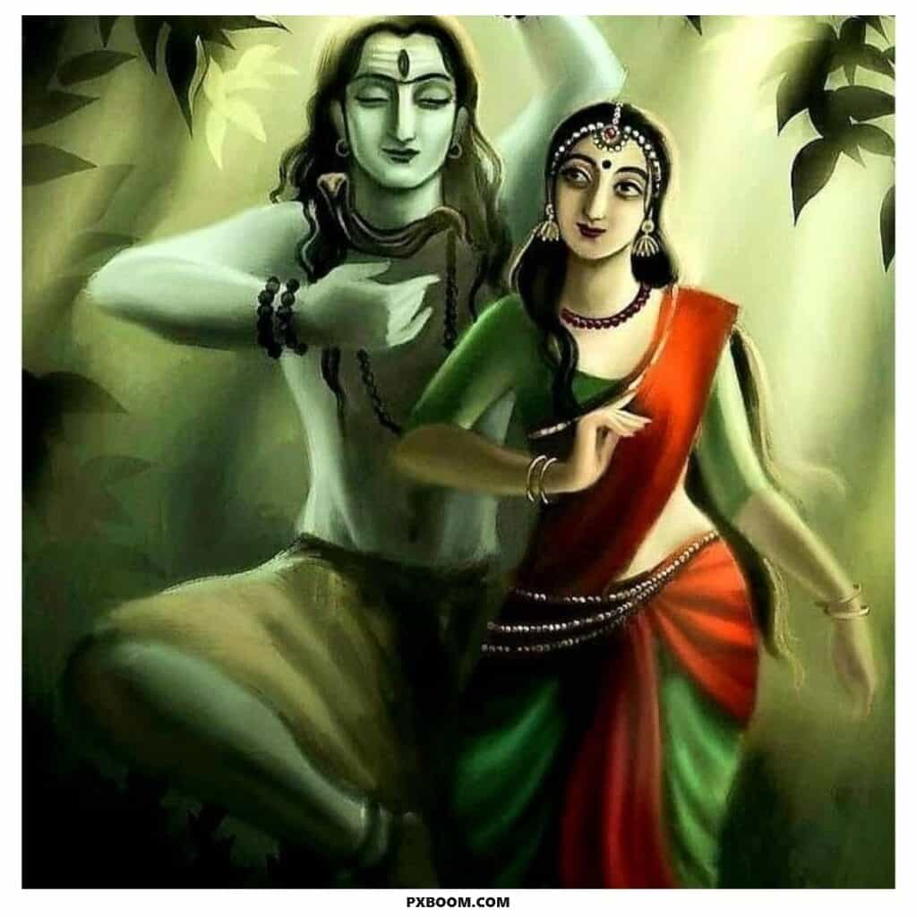 shiv parvati ki dp 1024x1024 1 Shiv Parvati DP