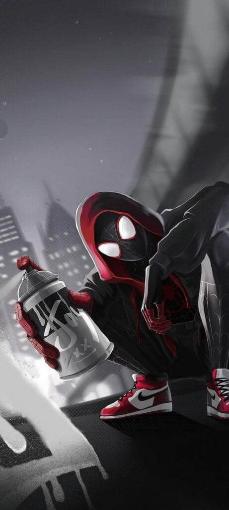 spider man miles morales wallpaper Cyberpunk wallpaper