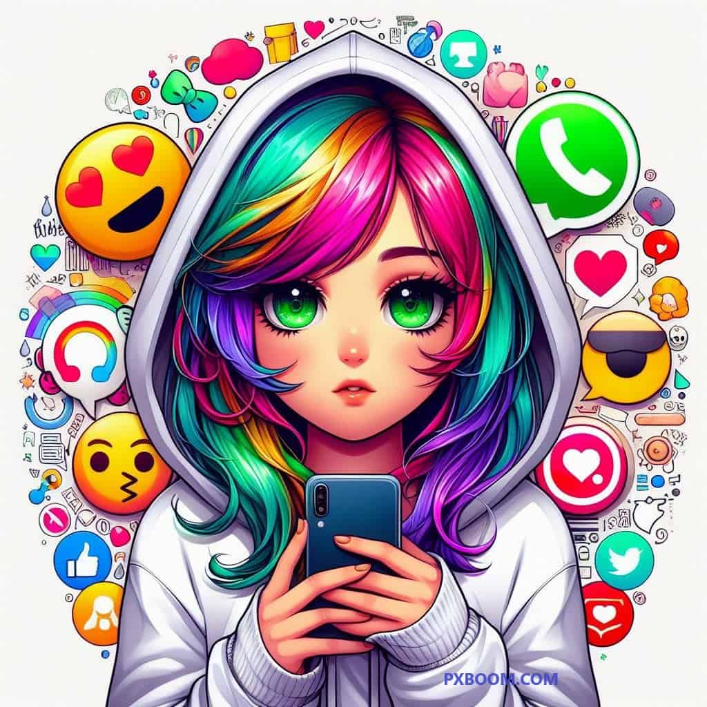 unique creative dp for whatsapp girl 1 Unique DP