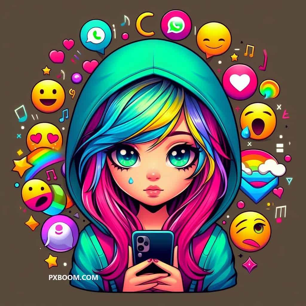 unique creative dp for whatsapp girl 3 Unique DP