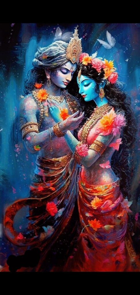 very romantic images of radha krishna 485x1024 1 Romantic Radha Krishna