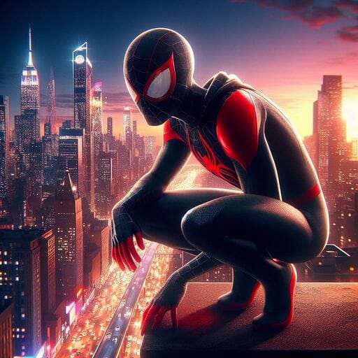 wallpaper 4k miles morales Cyberpunk wallpaper