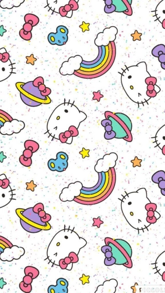 wallpaper hello kitty pink 577x1024 1 Hello Kitty wallpaper