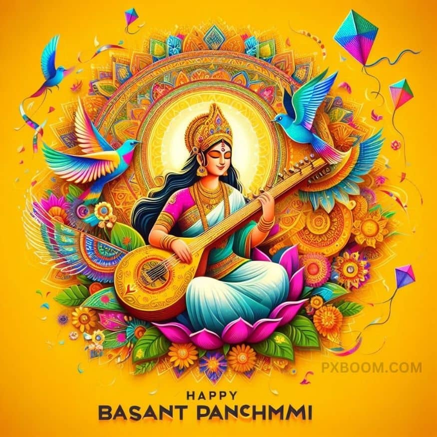 आप सभी को वसंत पंचमी की हार्दिक शुभकामनाएं 23 Happy Basant Panchami