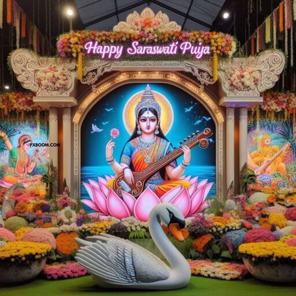 बसंत पंचमी पर अपने करीबियों को दें शुभकामनाएं 1 Happy Saraswati Puja