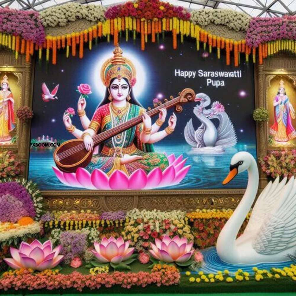 बसंत पंचमी पर अपने करीबियों को दें शुभकामनाएं 4 Happy Saraswati Puja