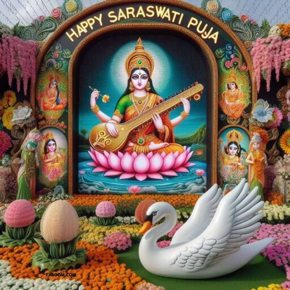 बसंत पंचमी पर अपने करीबियों को दें शुभकामनाएं 6 Happy Saraswati Puja