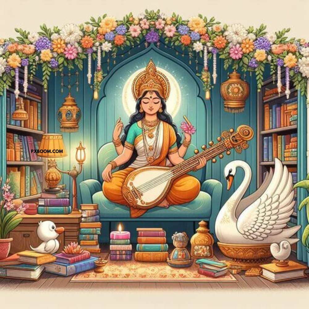 बसंत पंचमी पर अपने करीबियों को दें शुभकामनाएं 7 Happy Saraswati Puja